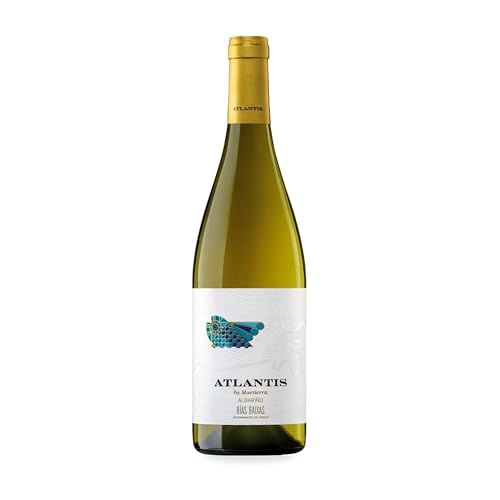 Atlantis Albariño vino blanco premium selección gourmet – 1 Botella x 75 cl