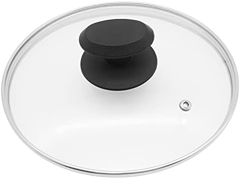 B&F Tempered Glass Saucepan Casserole Frying pan Lid (14 cm, 16 cm, 18 cm, 20 cm, 22 cm, 24 cm, 26 cm, 28 cm, 30 cm, 32cm,) Replacement Lids for Pans and Pot, (14 cm)