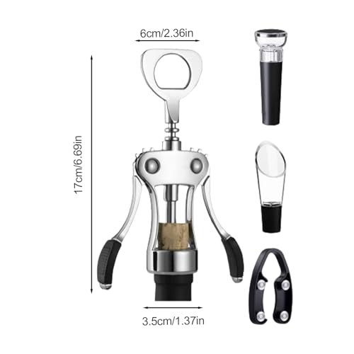 Abrebotellas de vino para cenas, barbacoas y camping 7