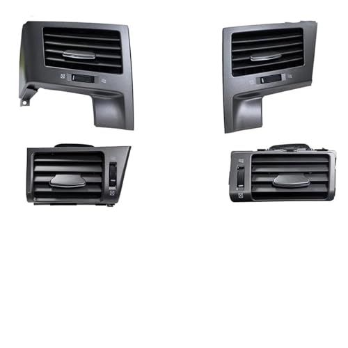 Sortie air climatisation Lexus LX450 LX570 finition argentée haute résistance pour tableau de bord