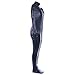 All-Inclusive Bag with Arms Pockets Sleeping Bag,Lacing Mummies, Skinny Mermaid Leather Sports Guard (S, Black)