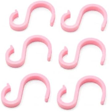 6 Pack Multi-Purpose Hooks Compatible with WonderFold Wagon W Series, White - 1