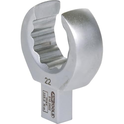 KS Tools 516.2522 9x12mm Einsteck-Ringschlüssel offen, 22mm