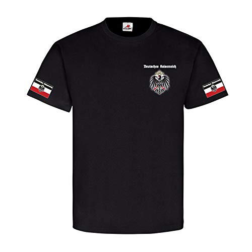 Drapeau de l'Empire allemand : grand pavillon historique noir XX-Large