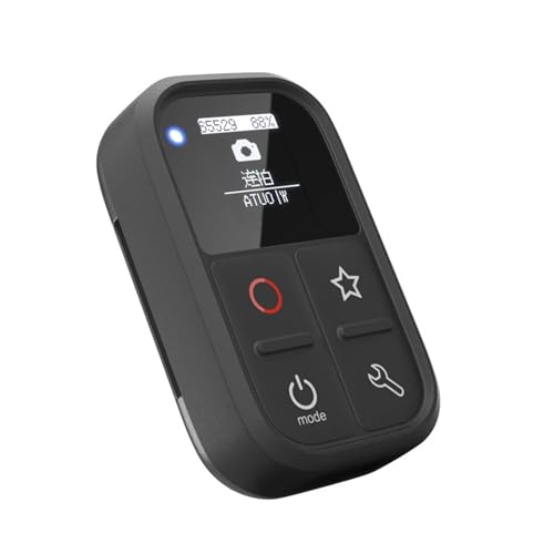 Compatible for GoPro Hero 12 11 10 9 8 Max Camera Remote with OLED Screen & Color Indicator