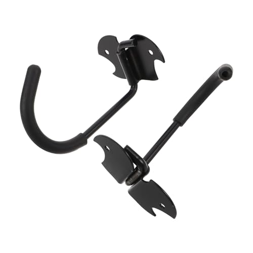 SUPVOX Ganchos para Pared de Garaje para Bicicletas, Soporte Metálico Resistente para Colgar Bicicletas de Montaña, Set de 2 Unidades, Optimización de Espacio y Almacenamiento
