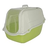 Kerbl Caja de Arena Minka, 57 x 39 x 41 cm, Verde/Blanco.
