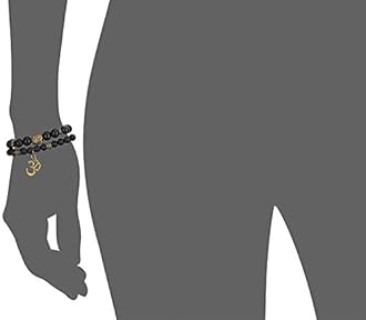 Young & Forever Gift Mens Fashion Best Friend Accessories Friendship Gifts Crystal Beads Jewellery Hand bracelet for Men women girls couple boys Birthday Gift