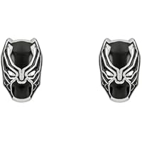 Disney Marvel - Pendientes de tuerca de acero inoxidable con