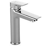 Ideal Standard - Mitigeur lavabo grande monotrou Ch3 sans tirette ni vidage 212 mm chrome - Tesi