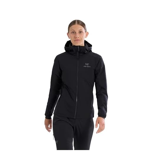 Arc'teryx Atom Hoody Women's | Lightweight Versatile Synthetically Insulated Hoody | Black, Large