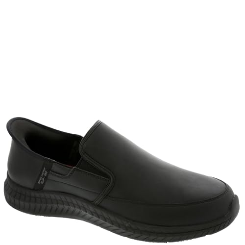 Skechers Men's Slip-Ins: Work: Russom Sneaker, Black, US 13