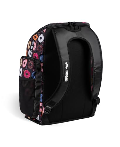 Image of ARENA Spiky III Backpack 45 Swimming Athlete Sports Gym Rucksack Large Training Gear Equipment Swim Bag for Men and Women, 45 Liters, Donuts