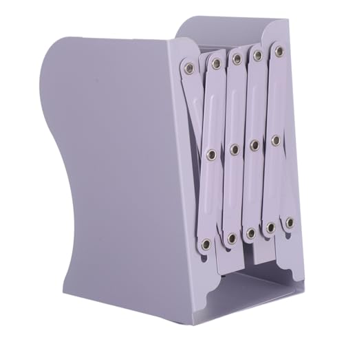 Présentoir à journaux métal porte-documents rétractable pour bureau