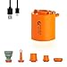 FLEXTAILGEAR Tiny Pump Fait référence au gonfleur Portable Ultra-Petit , avec Une Batterie de Lithium Rechargeable par USD à 1300 mAh Qui Peut gonfler et dégonfler la Piscine Le