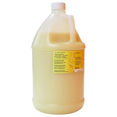 image for Lorann Oils Lemon Bakery Emulsion: Tangy Lemon Essence, Perfect for Am