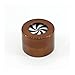Produktbild Mini Storage jar Container Schmuck Accessoires Schmuck Spin Schmuck-Box mit Deckel Schmuck wie Ringe Armbänder Halsketten Ohrringe 2ST (Color : Brown)