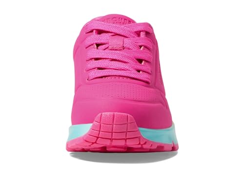 Skechers Girls Uno Gen1 - Pop Of Ombre Sneaker In Hot Pink, Size 10 | Synthetic - 6