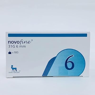 Novofine 6mm 31G Pen Needles