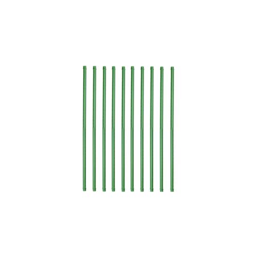 Lot de 10 Tuteurs Acier plastifié 60cm diam 8mm