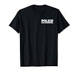 U.S. Marshal Police Front & Back Print Law Enforcement T-Shirt
