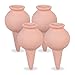 Produktbild Relaxdays Tonkegel 4er Set, Wasserspender für Zimmerpflanzen & Balkonkästen, automatisches Gießen, Gießkegel, terrakotta