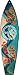 Beach Life Surf And Sun Novelty Metal Surfboard Sign SB-346
