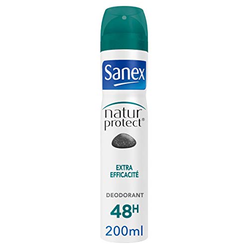 Déodorant pour Homme et Femme Sanex Natur Protect Spray Fraîcheur Active après le Sport et le Travail