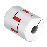 Plum Wellenkupplung, 8-10mm Bohrung, Aluminium Flexible Ausführung