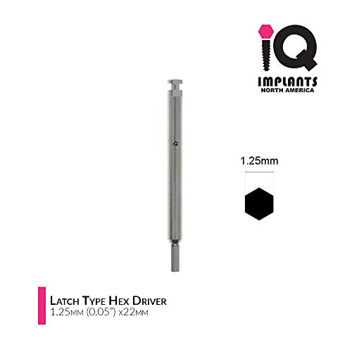 Hex Driver Latch Type For Low Speed, 1.25Mm (0.05"), Long #TOP2