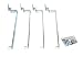 Weber #63021 Grill Straps for 22.5" SMC