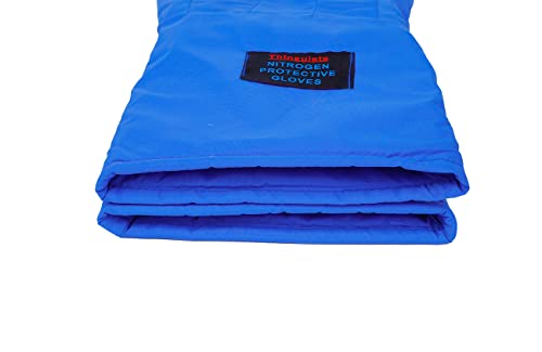 Cryogenic Gloves Low Temperature LN2 Liquid Nitrogen Protective Gloves Cold Storage Safety Frozen Gloves-
