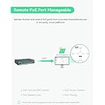 LINOVISION 2.5G Cloud Managed PoE Switch with 10G SFP Uplink, PoE Budget 130W, IEEE802.3af/at, 2.5G High Speed Network for Online Gaming, WiFi 6 AP, Office - Image 5
