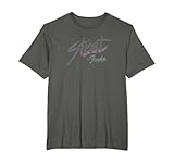 20FEND00103A-003 Fender Strat Fine Print Logo Maglietta
