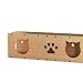 Baoblaze Cat Scratcher Tunnel Pets Supplies Interactive Toy Wood Gifts Sturdy Scratching Pad Cat Tunnel Bed Furniture Protector, S