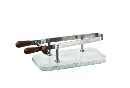 Paderno World Cuisine Ham Holder with Marble Base