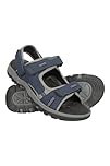Mountain Warehouse Z4 Mens Sandals - Neoprene Lining Shoes, Hook & Loop Strap, Phylon Midsole Beach Shoes, Suede Upper - For Spring Summer Travelling, Walking Petrol Adult Shoe Size 9