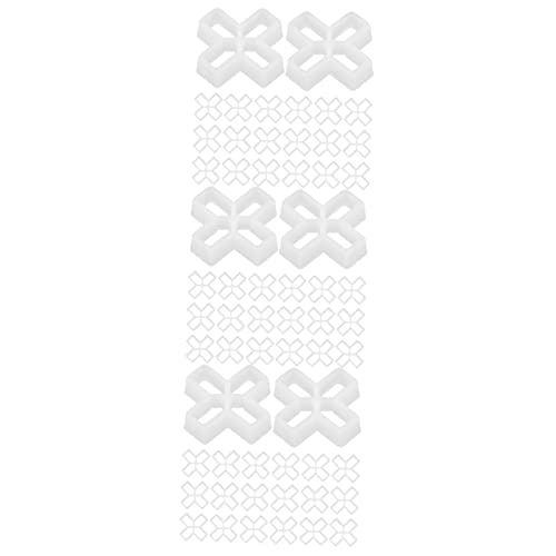 DOITOOL 300pcs Tile Spacer Tile Leveling System for Flooring and Patio Use Floor Spacers