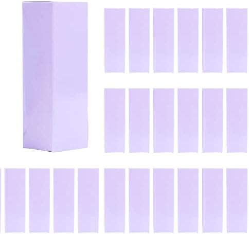 COSIDEA 50 PCS Empty purple Lip Gloss Boxes W28 xW28 xH89mm / W1.02xW1.02xH3.5 inch, Cosmetic Perfume/Mascara Box Packaging for Small Business Wholesale, small Kraft Paper Box Luxury Holder Wrapping