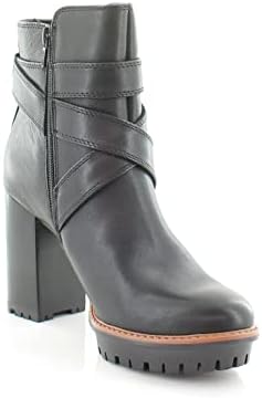 Naturalizer Women's Lyra Ankle Boot Black Leather 9 W | Image 3