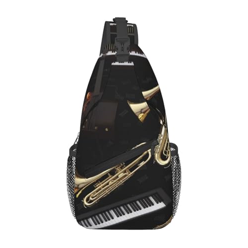 Bolso bandolera cruzado para hombre mochila de día miniatura 1
