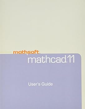 Paperback Mathcad 11 User's Guide Book