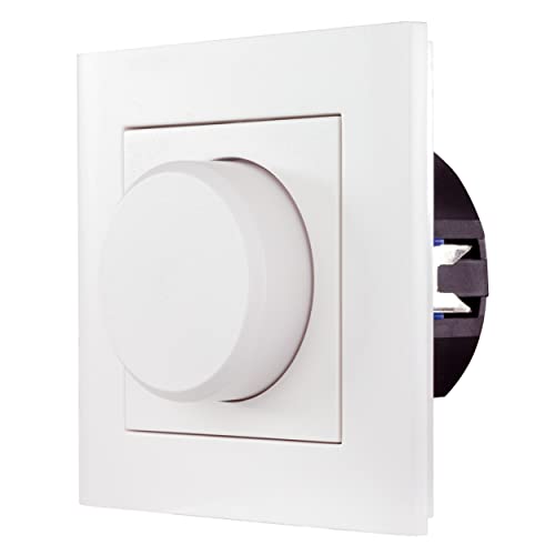 REV Dimmer für LED und Glühlampen - Universeller Lichtschalter, 230VAC, 230W LED, 300W Glühlampen, Trafolast 230V 300VA,