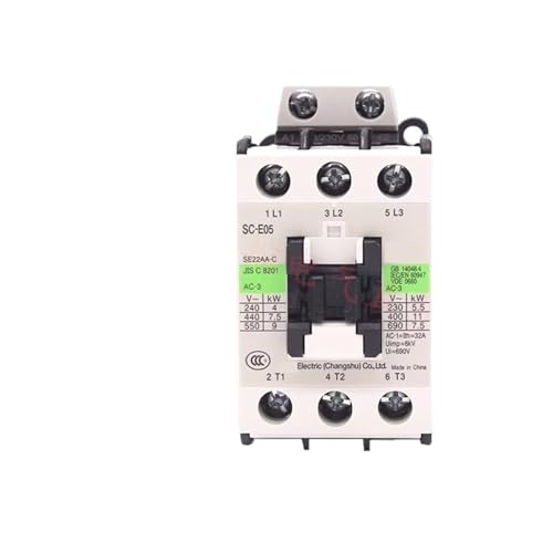 Contacteur CA SC-E05A Fuji triphasé 380V pour bobine de commande électrique