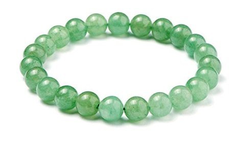 Cilla Fashion - Pulsera de venturina natural (litoterapia) - Para mujer
