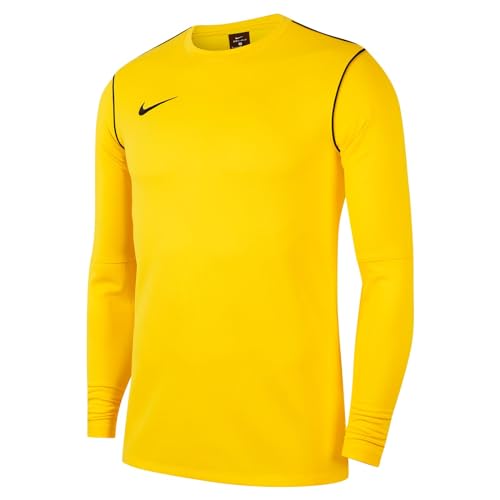 NIKE Sudadera Unisex para niños Park20 Crew Top, Unisex niños, Sudadera, BV6901-719, Tour Yellow/Black/(Black), Extra-Small