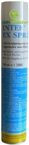 Preisvergleich Produktbild INTER EX SPRAY 750 ml Sprühdose Insektenspray Milben Fliegen