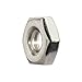 4-40 Machine Screw Hex Nuts, Stainless Steel 18-8, Bright Finish, Quantity 100 By Fastenere