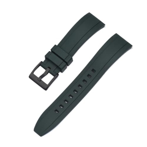 Bracelet de montre FKM anti-transpiration 23mm à dégagement rapide pour un confort optimal