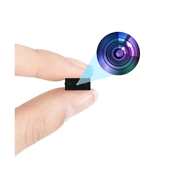 Mini hidden Camera 1080P Spy camera Portable 、 Personal Pocket Video Camera, Body Cam Small Security Camera with Motion Detection and Night Vision for Office, Security Guard, Home, Bike, Hiking